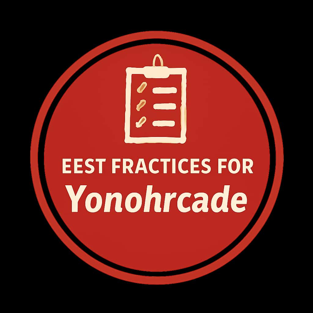 An icon representing best practices for YonoArcade.