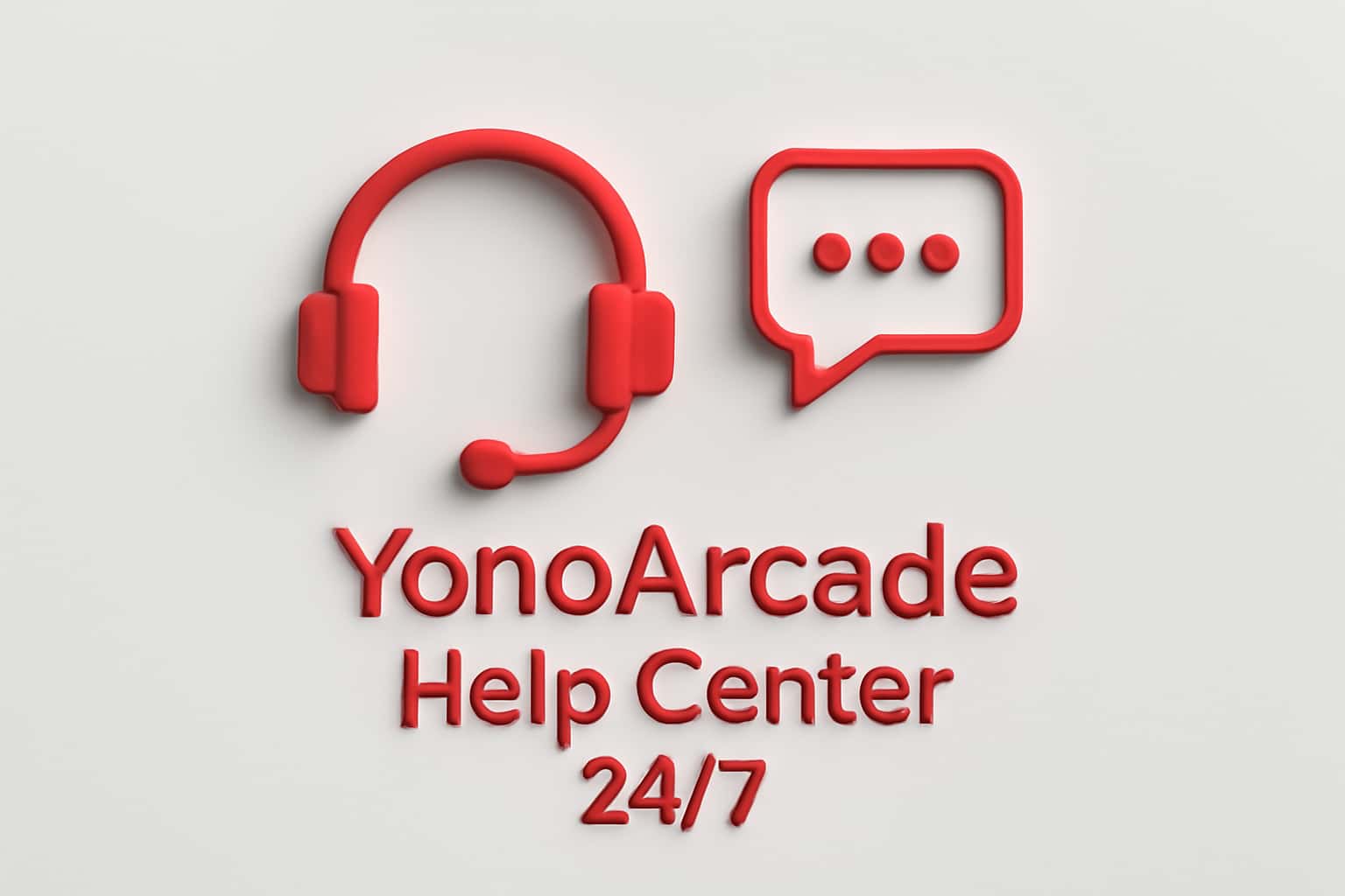 YonoArcade Help Center 24/7 Interface