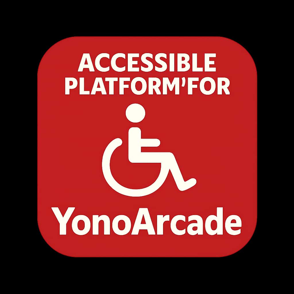 Icon representing the Accessible Platform for YonoArcade, focused on user assistance.