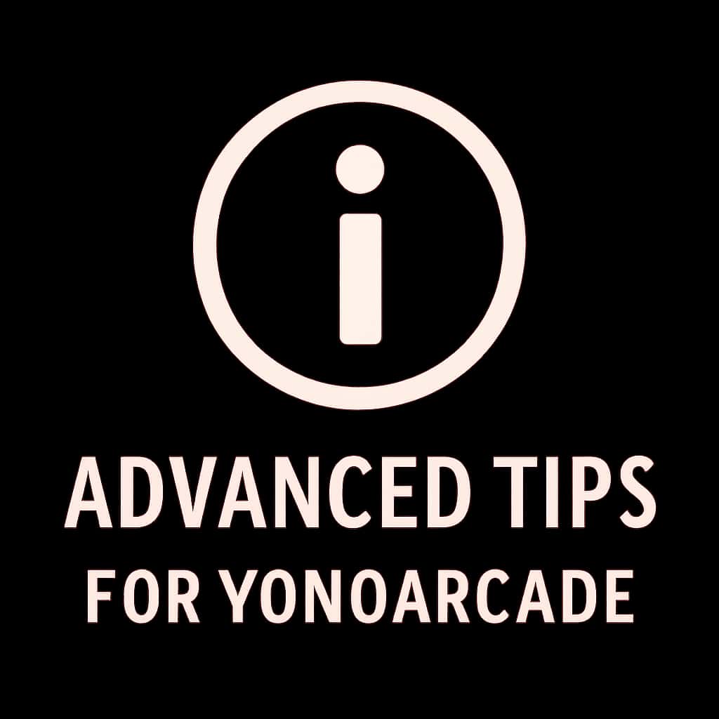 A professional badge icon for YonoArcade Advanced Tips.