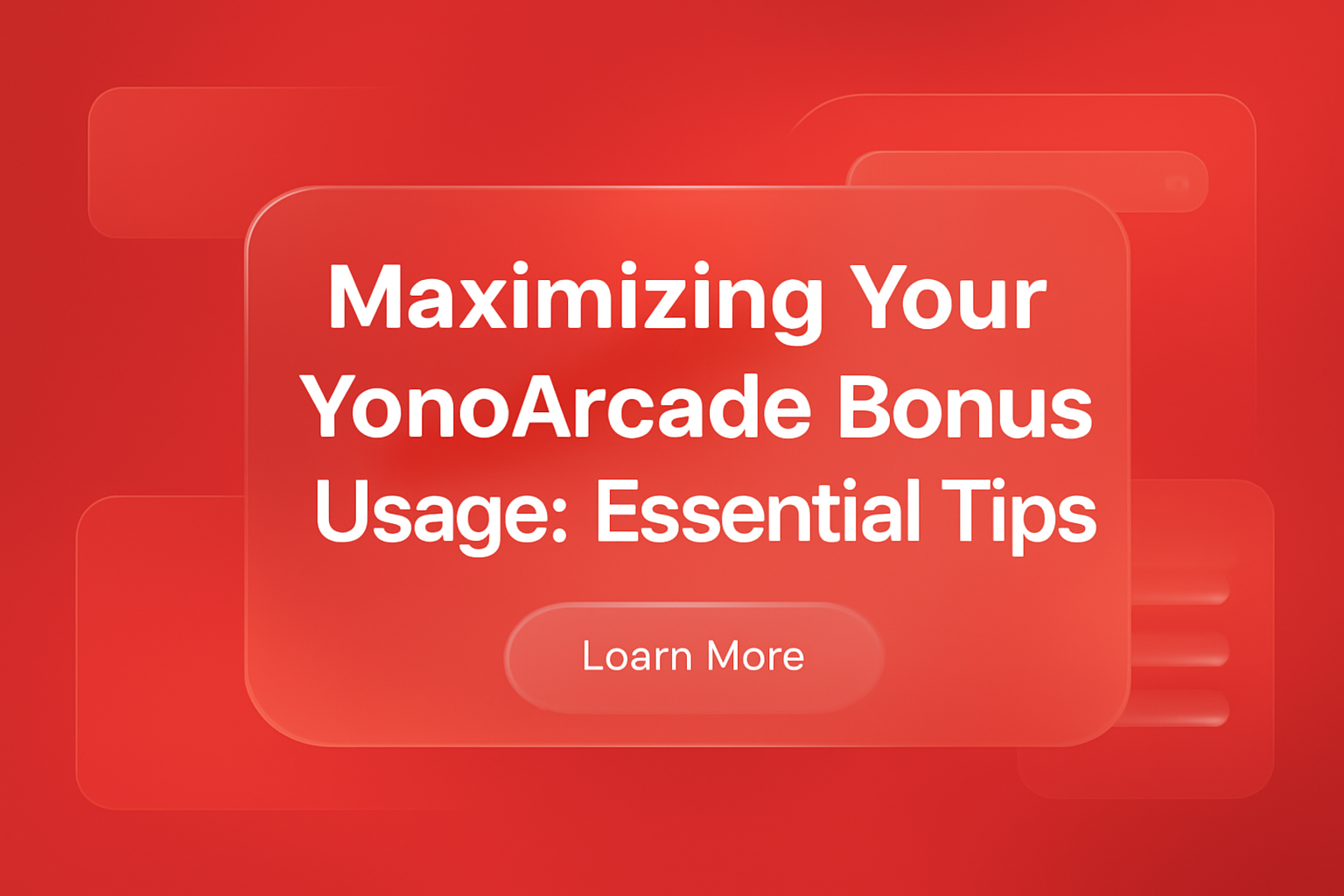 A visual representation of YonoArcade features with a sleek design.