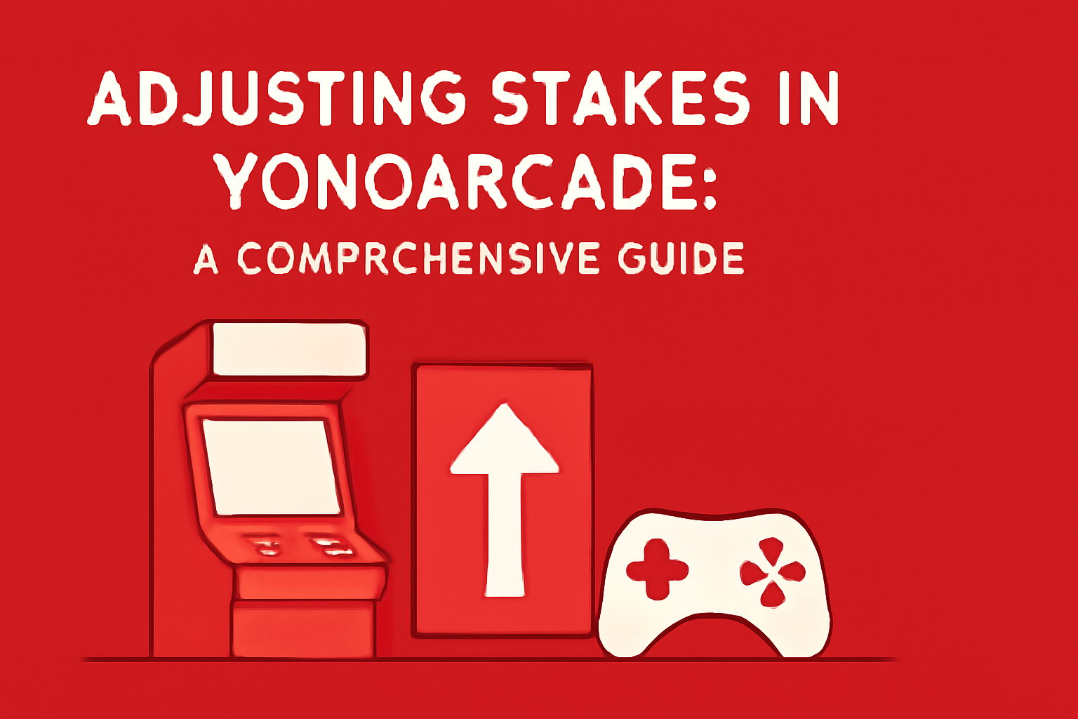 An informational scene showcasing the use of YonoArcade with the title clearly displayed.