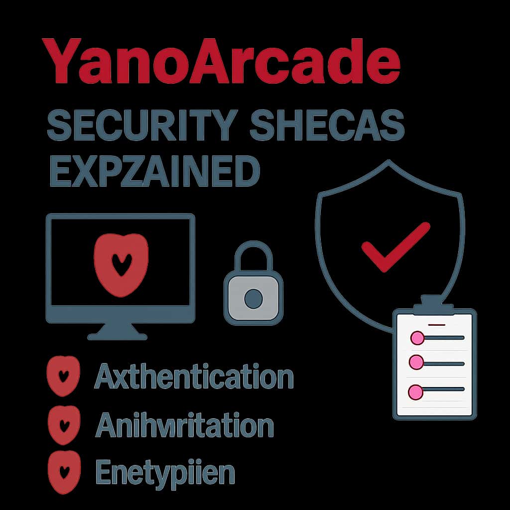 An illustrative diagram showing the layers of security checks on YonoArcade.